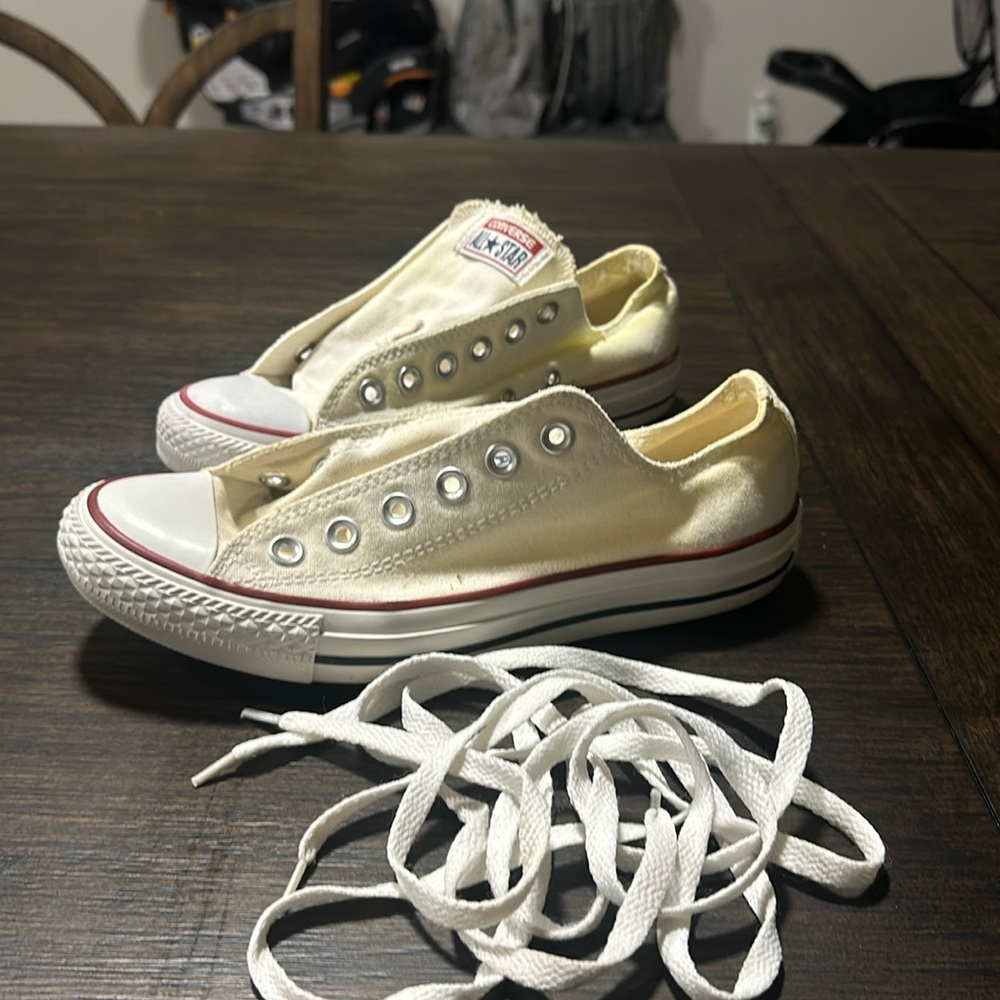White Converse